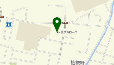 トヨタカローラ青森株式会社 桔梗野店の地図画像