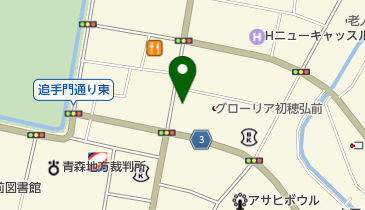 青森県信用組合弘前支店の地図画像