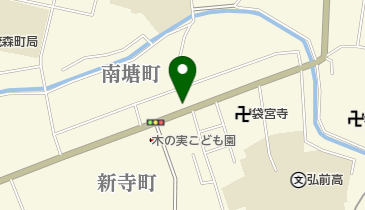 工藤米穀店新寺町店の地図画像