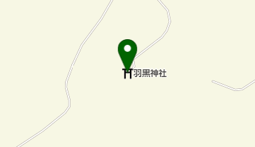 羽黒神社の地図画像