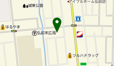 株式会社越國商舗弘前支店の地図画像