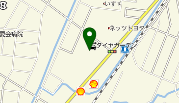 タイヤガーデン弘前の地図画像