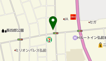 王子チヨダコンテナー株式会社青森工場弘前営業所の地図画像