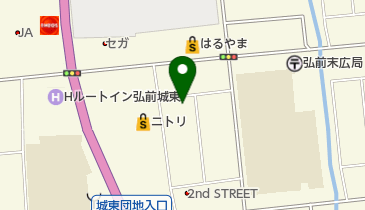 有限会社まる新オートの地図画像