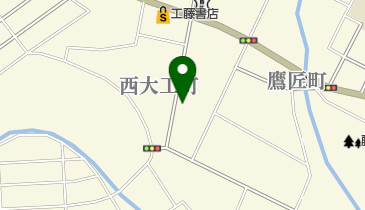 竹内米穀店の地図画像