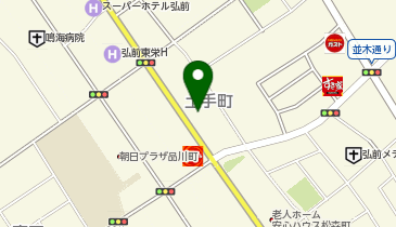 アーテステック理容の地図画像