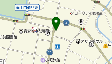 シュー美容室の地図画像