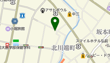 サカエ薬局 中央の地図画像