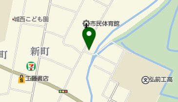 タカラ理容所の地図画像