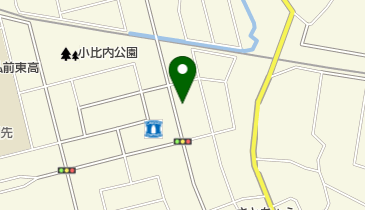 ヘアーサロンアラモードの地図画像