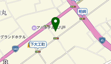 のしろや治療院の地図画像