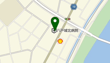 城北ヘルパーステーションの地図画像