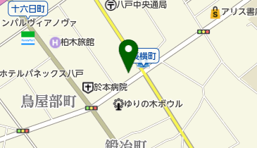 株式会社北東北第一興商八戸支店の地図画像