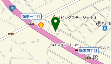 株式会社八戸プロパン商会の地図画像