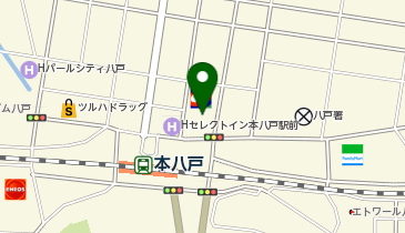 八戸燃料株式会社本社の地図画像