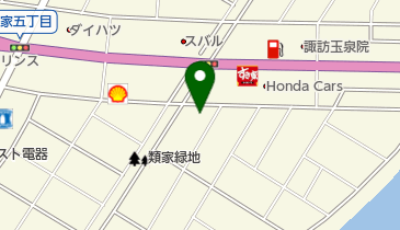 えびな硝子工業の地図画像