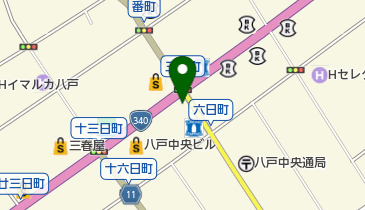 株式会社モリタ 三日町本店の地図画像