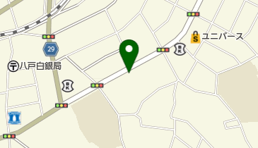 二部電器の地図画像