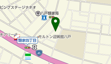 森川額装店の地図画像
