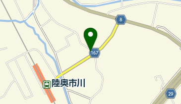 明治牛乳市川販売所の地図画像