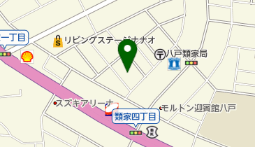 パーフェクトリバティー教団八戸教会の地図画像