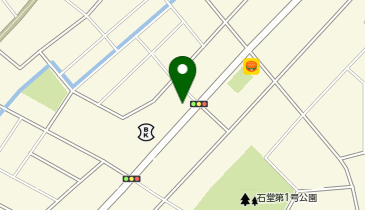 クリーニング1.2.3 下長店の地図画像