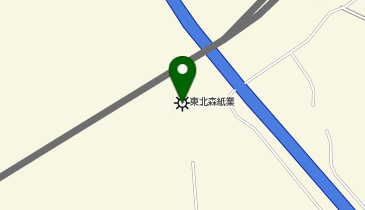東北森紙業株式会社の地図画像