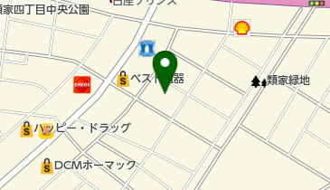 ファインビューティーの地図画像