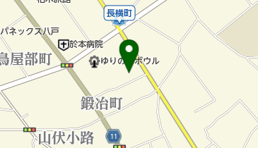 ナツメロ酒場の地図画像