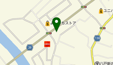 アミブライダル八戸館の地図画像