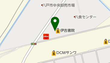 ブックス伊吉の地図画像