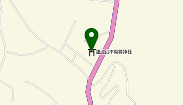加波山不動尊神社の地図画像