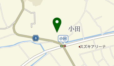 小田八幡宮の地図画像