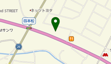 四本松神社の地図画像