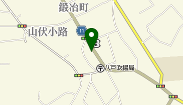 上舘せんべい店の地図画像
