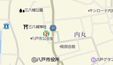 八戸チップ工業株式会社の地図画像