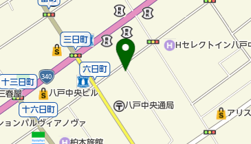大久保整骨院の地図画像