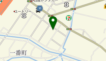 成田整骨院の地図画像
