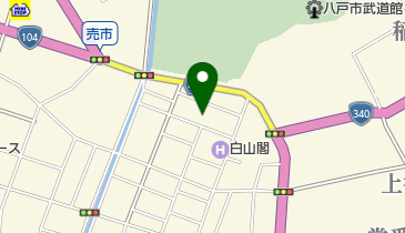根城接骨鍼灸院の地図画像