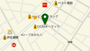 類家中央整骨院の地図画像