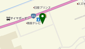 北大パチンコ ニュー北大八戸店ホールの地図画像