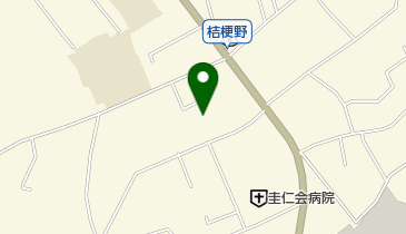 にわた温灸院の地図画像