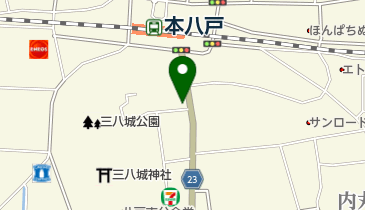 橋本針灸院の地図画像