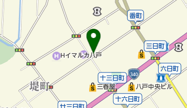 オリジナル美容院の地図画像