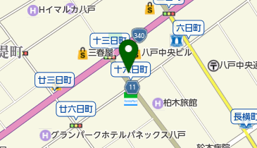 ヘアメイクヒールの地図画像