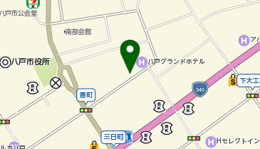 ベルロード美容室の地図画像