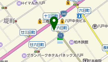 松山じゅん美容室の地図画像