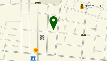 ユリ美容室の地図画像