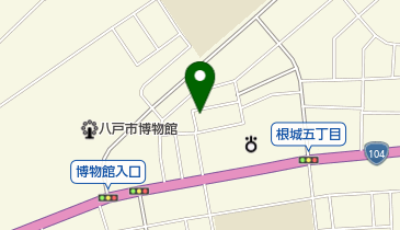 禮子美容室の地図画像