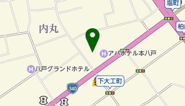 八戸クリニックビル 事務室の地図画像